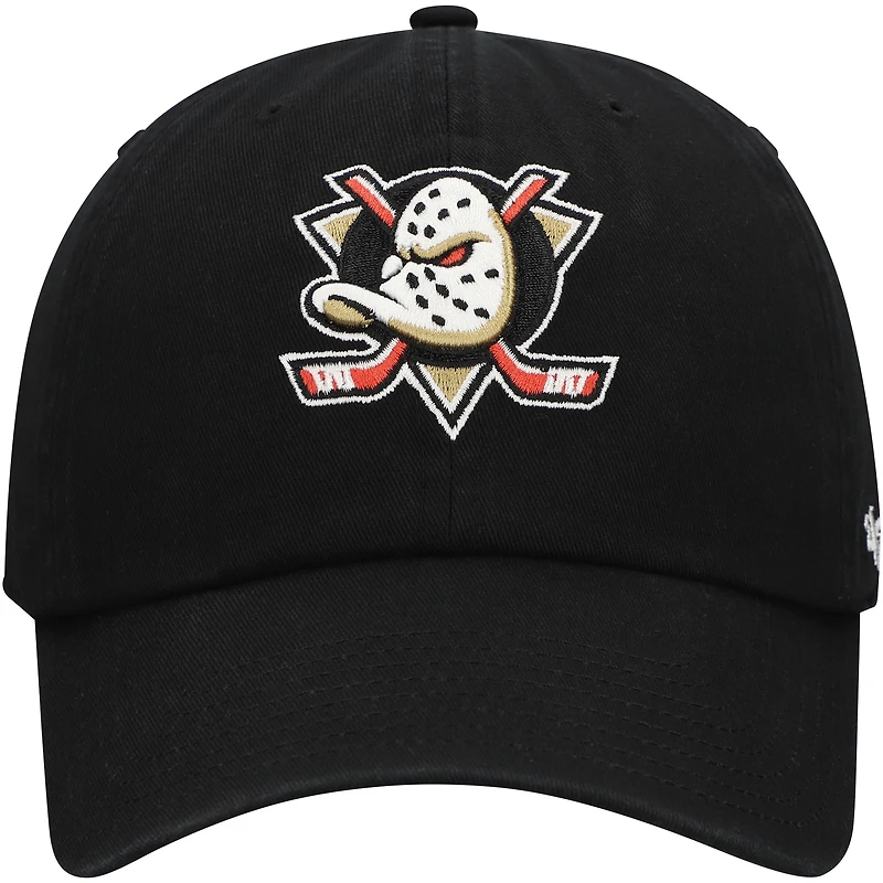 Casquette ajustable « 47 » Anaheim Ducks Core Logo Clean Up pour homme