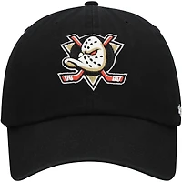 Casquette ajustable « 47 » Anaheim Ducks Core Logo Clean Up pour homme