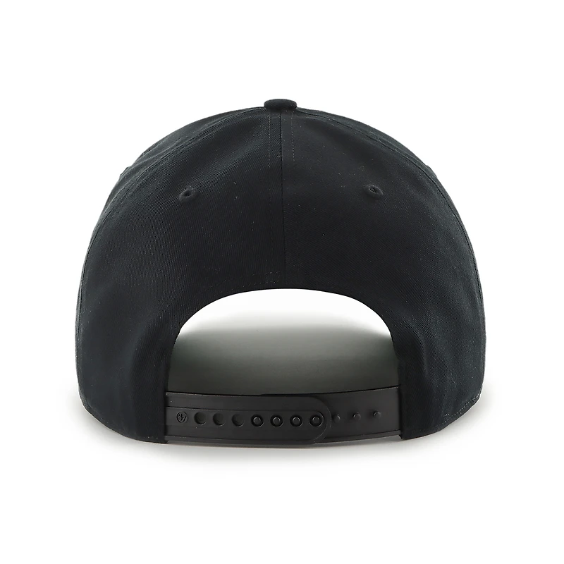 Men's '47 Black Anaheim Ducks Nantasket Captain Adjustable Hat