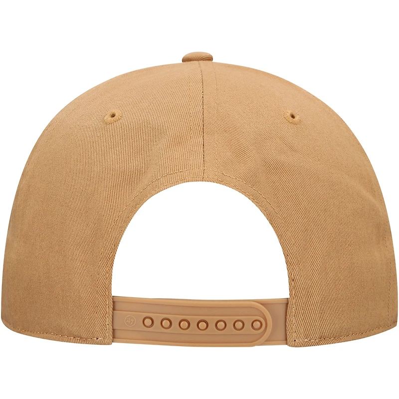 Casquette ajustable Barnes Hitch Tan '47 Anaheim Ducks pour homme