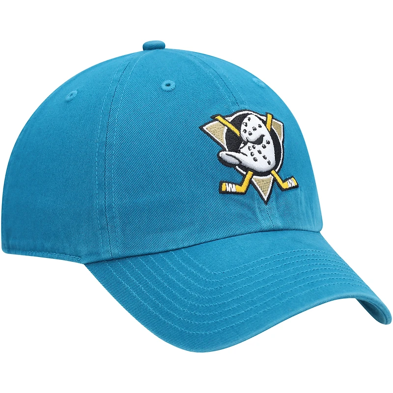 Casquette réglable '47 sarcelle Anaheim Ducks Clean Up pour femme