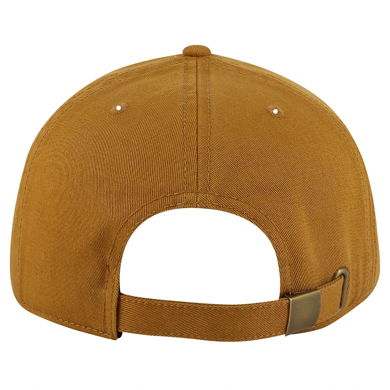 Men's American Needle  Tan Anaheim Ducks Hepcat Washed Twill Adjustable Hat