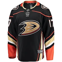 Maillot d'évasion à domicile Fanatics Alex Killorn noir pour hommes des Ducks d'Anaheim
