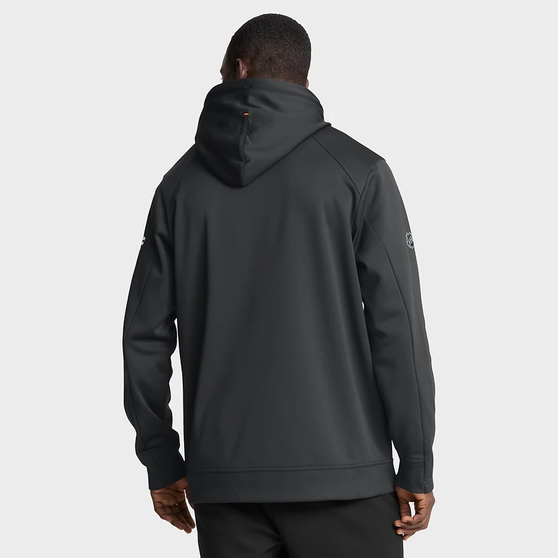 Men's Fanatics Black Anaheim Ducks Authentic Pro Rink Hoodie