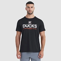 Men's Fanatics Black Anaheim Ducks Authentic Pro Rink Tech T-Shirt