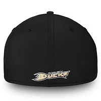 Men's Fanatics Black Anaheim Ducks Core Elevated Speed Flex Hat