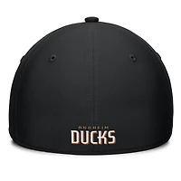 Men's Fanatics Black Anaheim Ducks Core Primary Logo Flex Hat