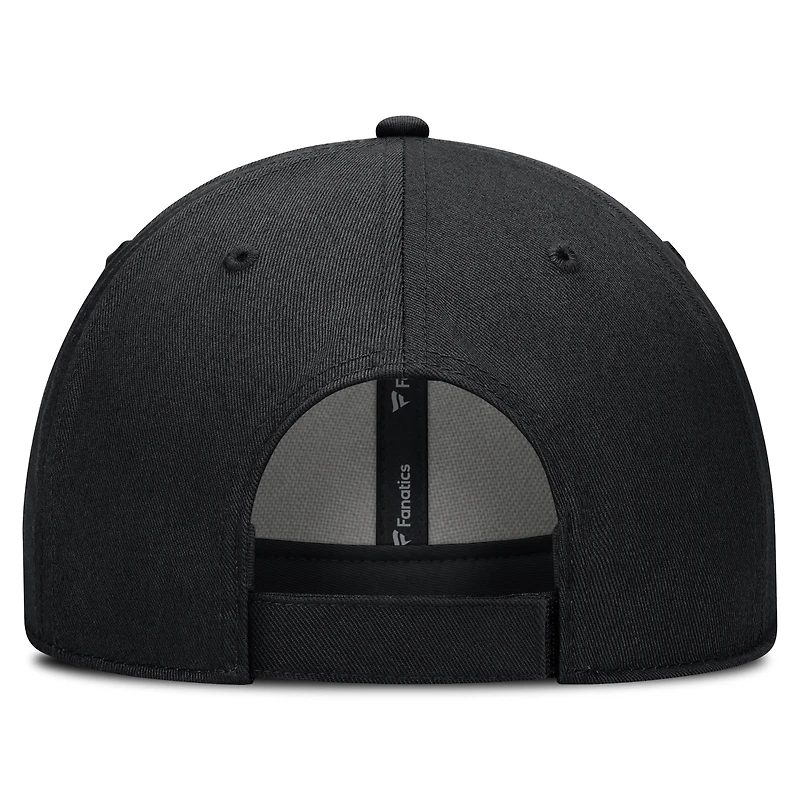 Casquette ajustable Fanatics noire Anaheim Ducks Force pour homme
