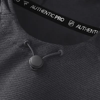 Sweat à capuche raglan authentique Pro Rink des Anaheim Ducks pour hommes Fanatics Charcoal