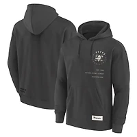Sweat à capuche Future Ground Info pour homme Fanatics Anthracite Anaheim Ducks