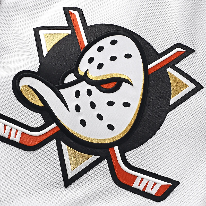 Men's Fanatics Chris Kreider White Anaheim Ducks Away Premium Jersey