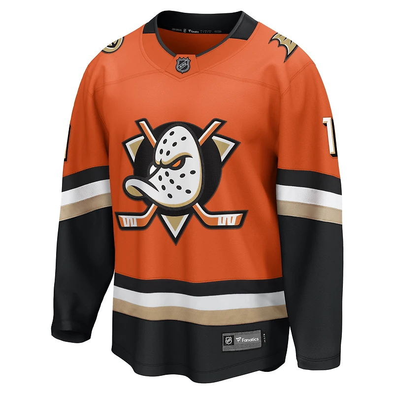 Maillot orange Fanatics Lukas Dostal des Ducks d'Anaheim pour hommes