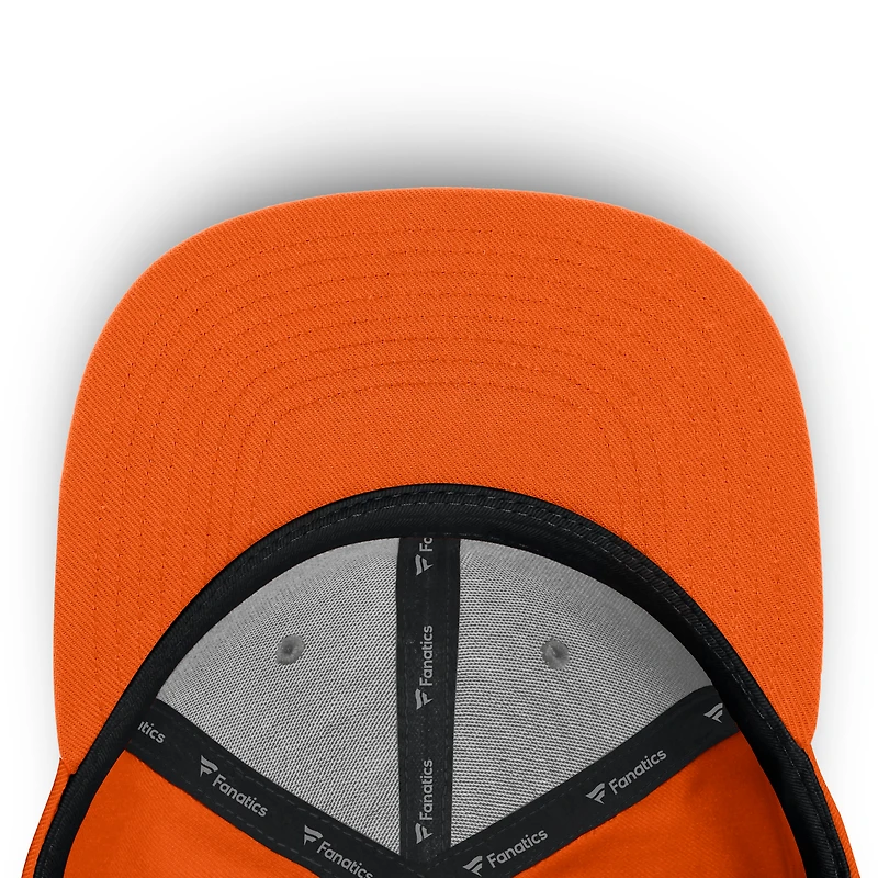 Men's Fanatics Orange Anaheim Ducks Fundamentals Loden Snapback Hat