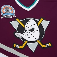 Maillot de jeu puissance violet pour homme Jean-Sébastien Giguère des Ducks d'Anaheim 2002-03