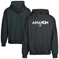Men's Levelwear  Black Anaheim Ducks Contact City Capsule Pullover Hoodie