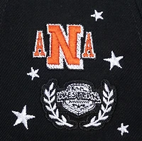 Casquette snapback Mitchell & Ness noire Anaheim Ducks Pep Rally Pro pour homme