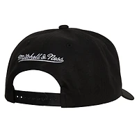 Casquette réglable noire Anaheim Ducks Team Ground Pro de Mitchell & Ness pour hommes