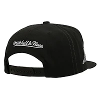 Men's Mitchell & Ness Black Anaheim Ducks Trifecta Snapback Hat