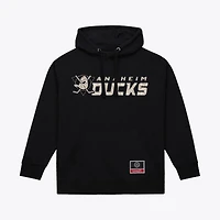 Men's Mitchell & Ness Black Anaheim Ducks True Timber Camo Hoodie