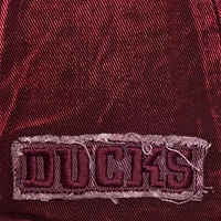 Men's Mitchell & Ness Purple Anaheim Ducks Downtown Pro Crown Snapback Hat