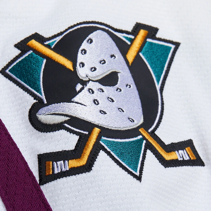 Men's Mitchell & Ness Teemu Selanne Teal Anaheim Ducks 1995-96 Power Play Jersey