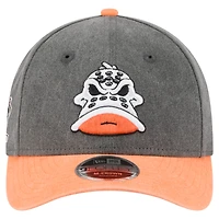 Men's New Era Black/Orange Anaheim Ducks Mascot 2-Tone 9FORTY Adjustable Hat