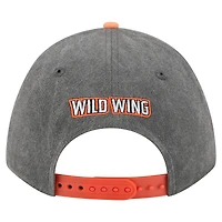 Men's New Era Black/Orange Anaheim Ducks Mascot 2-Tone 9FORTY Adjustable Hat