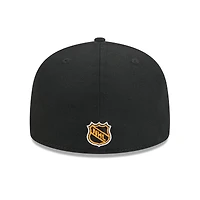 Casquette ajustée Anaheim Ducks Core 59FIFTY de New Era pour homme, noire