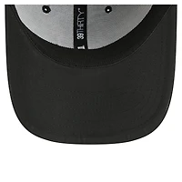 Men's New Era  Black Anaheim Ducks Logo 39THIRTY Flex Hat