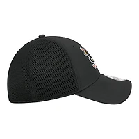 Casquette New Era Flex noire pour homme avec logo des Ducks d'Anaheim (modèle 39THIRTY).