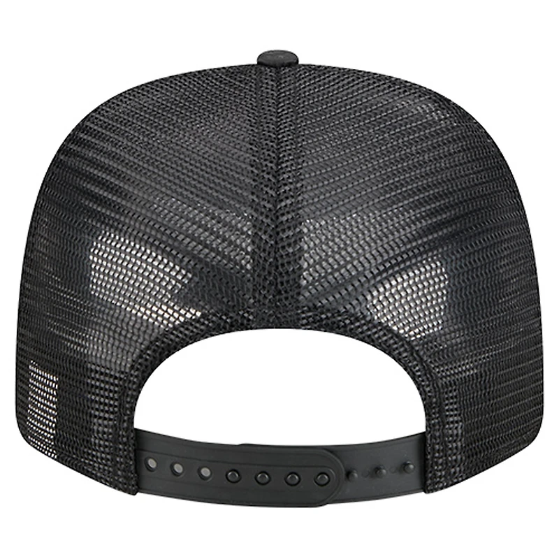 Casquette de camionneur ajustable en nylon matelassé 9SEVENTY des Anaheim Ducks de New Era pour homme