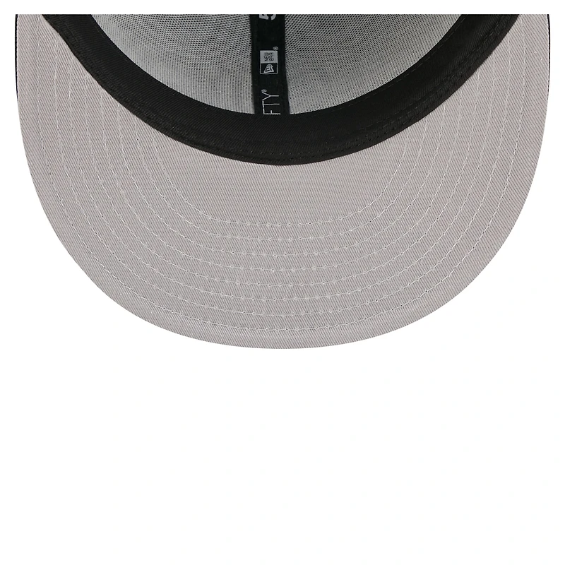 Casquette ajustée New Era 59FIFTY noire Anaheim Ducks Zamboni pour homme