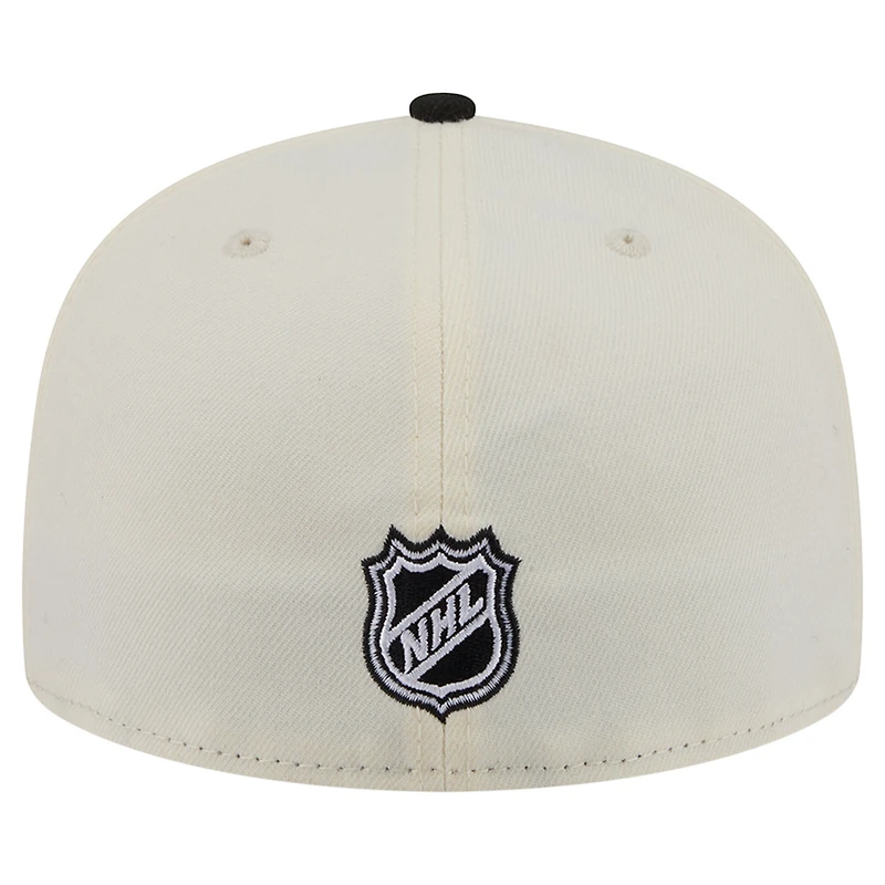 Men's New Era Cream Anaheim Ducks 250th Anniversary of the United States Two-Tone 59FIFTY Fitted Hat