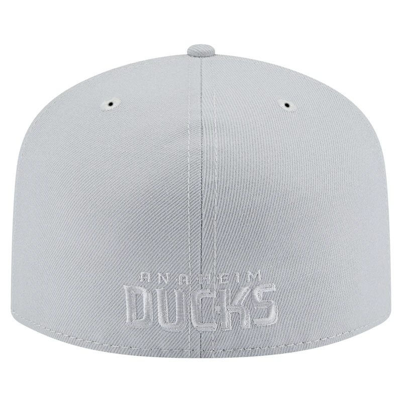 Casquette ajustée A-Frame 59FIFTY pour homme avec pack de couleurs des Ducks d'Anaheim gris New Era
