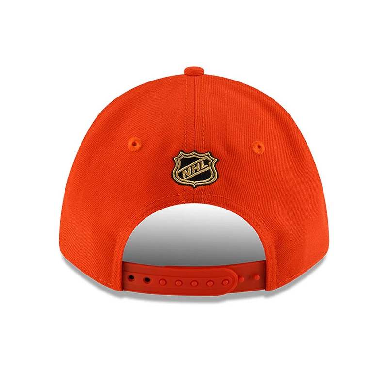 Casquette ajustable New Era COOLERA 9FORTY M-Crown orange Anaheim Ducks pour homme