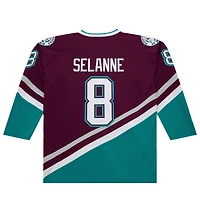 Maillot Teemu Selanne violet Anaheim Ducks 1996-97 Power Play pour hommes
