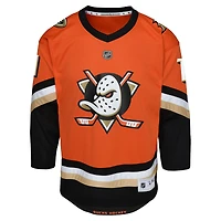 Preschool Trevor Zegras Orange Anaheim Ducks Replica Player Jersey