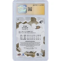 Ryan Getzlaf Anaheim Ducks Autographed 2020-21 Upper Deck SPX Relic #15 CGC Fanatics Witnessed Authenticated Card