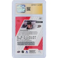 Ryan Getzlaf Anaheim Ducks Autographed 2020-21 Upper Deck Synergy Red Codes #57 CGC Fanatics Witnessed Authenticated Auto 10 Card