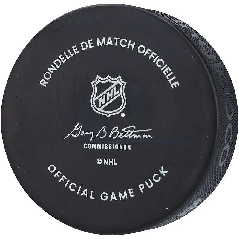 Rondelle de match officielle autographiée par Ryan Getzlaf pour le 30e anniversaire des Ducks d'Anaheim