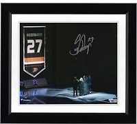 Scott Niedermayer Anaheim Ducks Autographed 8" x 10" Banner Raising Photograph