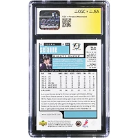 Teemu Selanne Anaheim Ducks Autographed 1998-99 Upper Deck Choice #8 CGC Fanatics Witnessed Authenticated Auto 10 Card with "HOF 17" Inscription