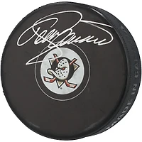 Teemu Selanne Anaheim Ducks Autographed Hockey Puck