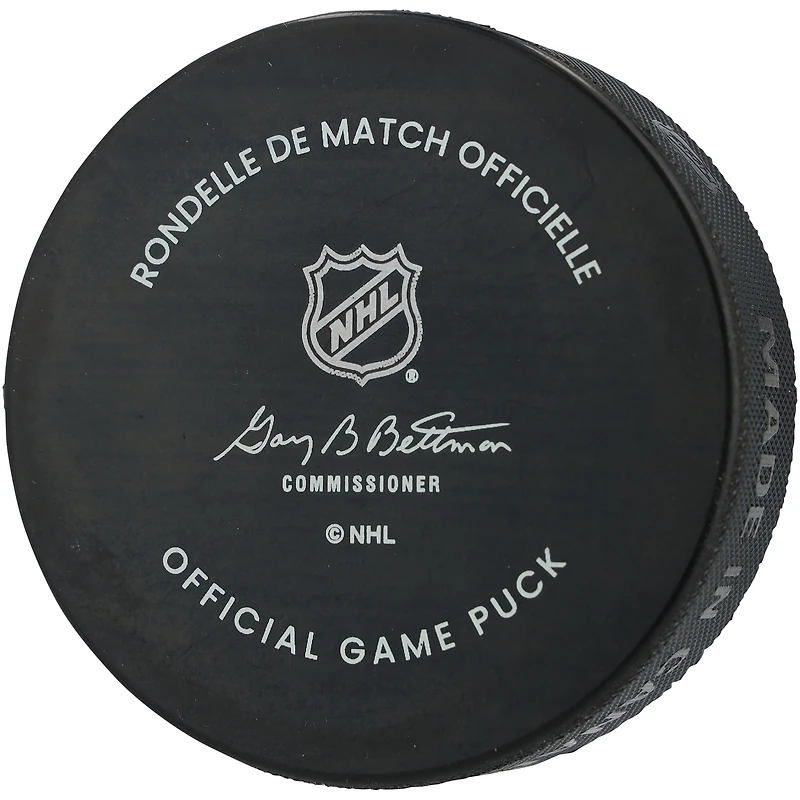 Teemu Selanne Anaheim Ducks Autographed Official Game Puck
