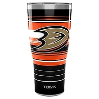 Canards d'Anaheim Tervis 30oz. Gobelet en acier inoxydable à rayures Hype