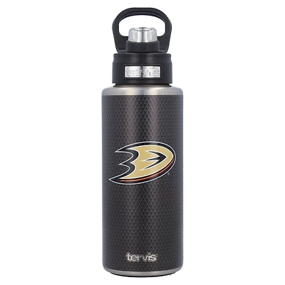 Canards d'Anaheim Tervis 32oz. Bouteille d'eau à large goulot en acier inoxydable Puck
