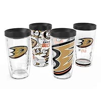 Tervis Anaheim Ducks paquet de quatre 16oz. Ensemble de gobelets classiques