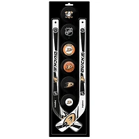 The Sports Vault Anaheim Ducks Mini bâton de hockey et rondelle en mousse huit pièces
