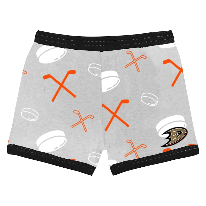 Ensemble t-shirt et short Disney Rookie Year des Ducks d'Anaheim pour tout-petit