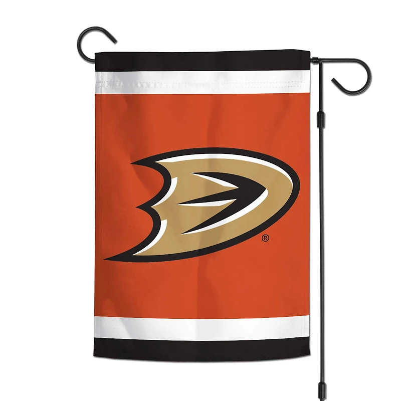 WinCraft Anaheim Ducks 12' x 18' Deluxe Double-Sided Garden Flag